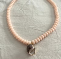 Image 1 of collier quartz rose 