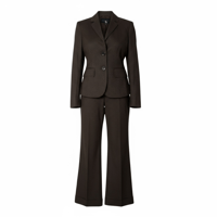 Image 1 of BANANA REPUBLIC LINEN PINSTRIPE SUIT