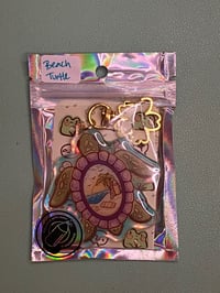 Image 2 of Acrylic Keychain Beach Turtle