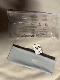 Gray headband 