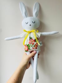 Image 2 of Posy Floral Embroidered Bunny