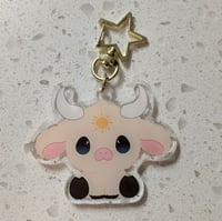 Charlie acrylic charm 