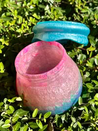 Image 2 of Resin Jar with Lid