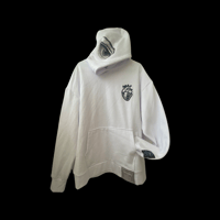 Image 1 of WHITE Heart Guy Hoodie  one size JP & RL collaboration  2021 