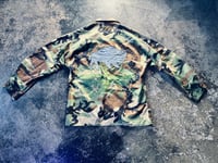 Image 1 of Pearl Studded Camo BDU Over Shirt 