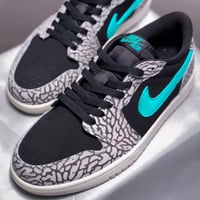 Image 2 of Custom Air Jordan 1 Low "AM1 Atmos” concept 