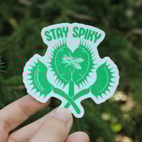 Image 3 of Stay Spiky 3” Sticker