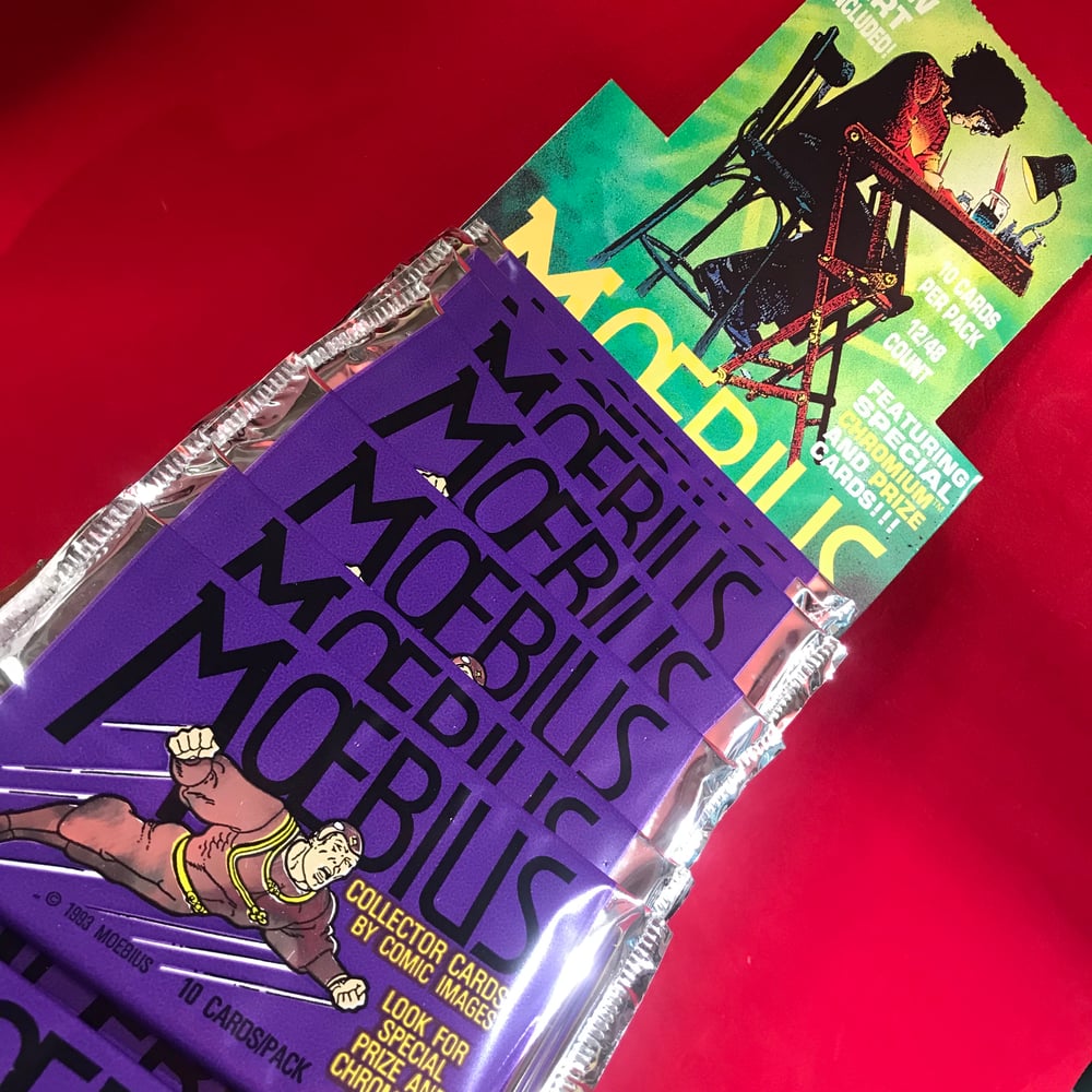 Moebius Trading card pack