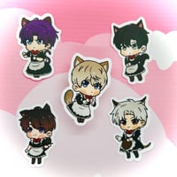 Image 4 of Cat maid stickers 