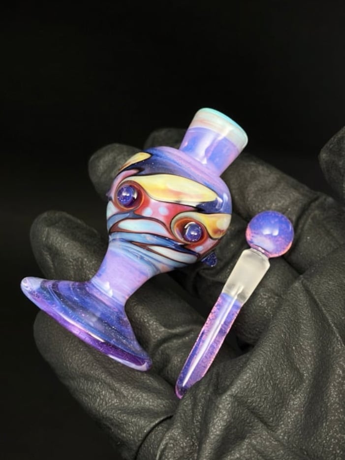 Mini Perfume Bottle in Pink Slyme  Image 5