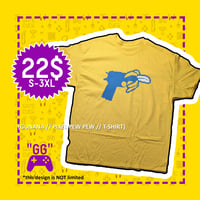 Image 1 of PIXEL PEW PEW // T-SHIRT
