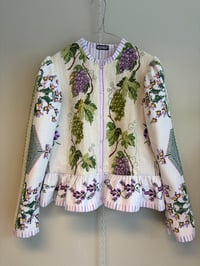 Image 1 of Violets and crocus jacket (s/m)