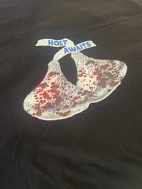 Image 1 of Holt Awaits “ bloody kisses” shirt from Hershey PA, two of two made!