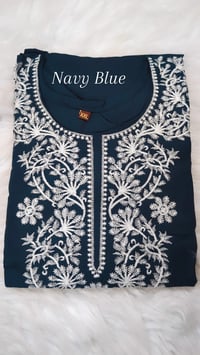 Image 3 of KSV81014-3 Pc Soft Rayon Kurtha Set