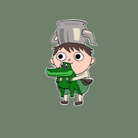 OTGW Greg Gator 3”x3” Sticker