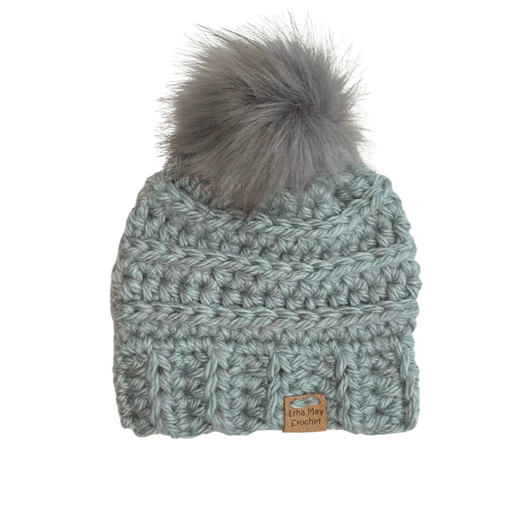 Image of Baby Large Kylie Beanie (frost)