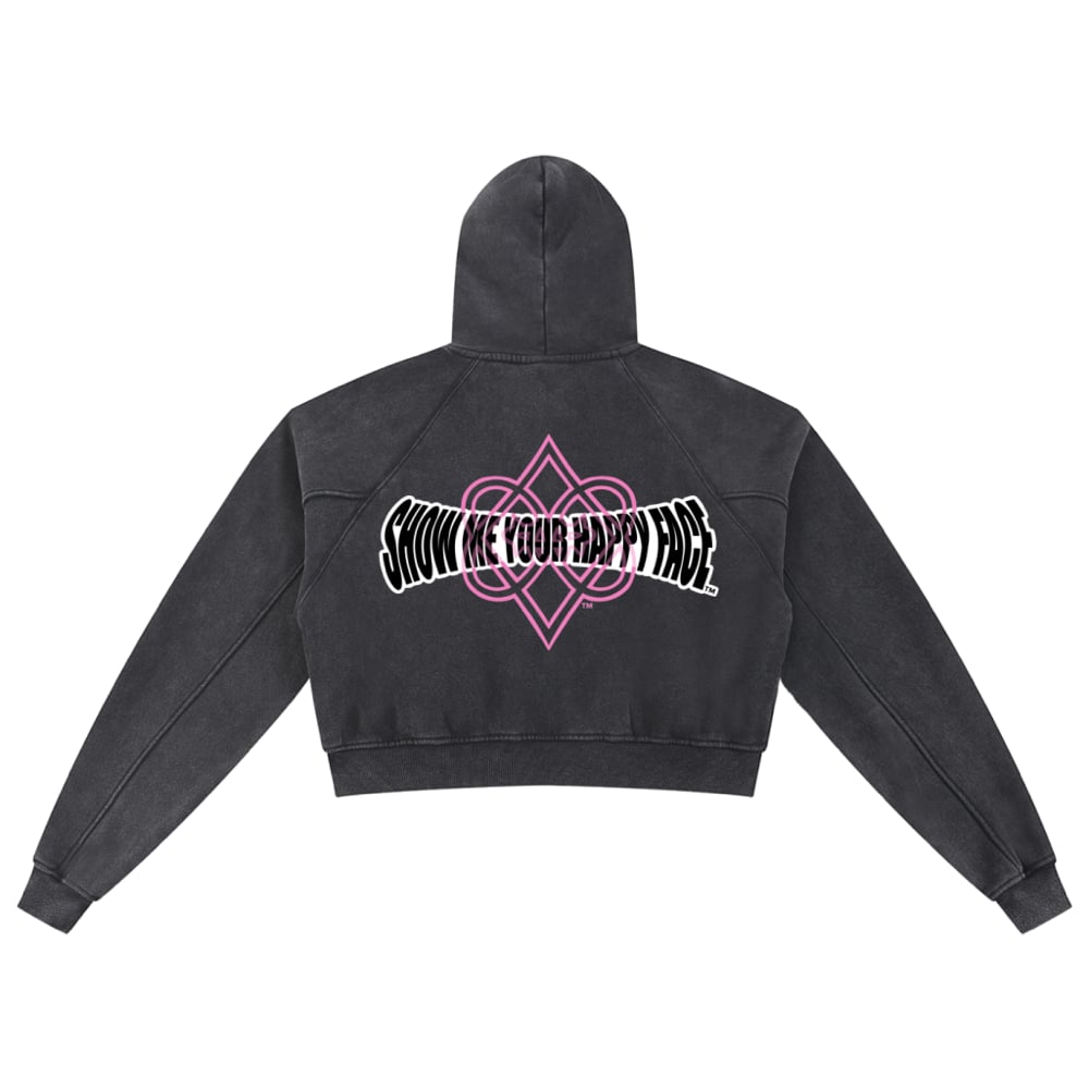 Image of “ETERNAL HEARTS” Cropped Hoodie (Women’s)