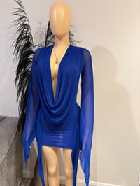 Image 3 of “Vixen” Dress- Deep Blue 