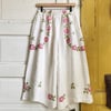 Rose on the Hips Linen Tablecloth Granny Pants