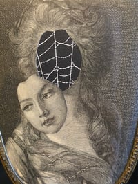Image 3 of Repurposed Vanity series Victorian faceless with preserved web B