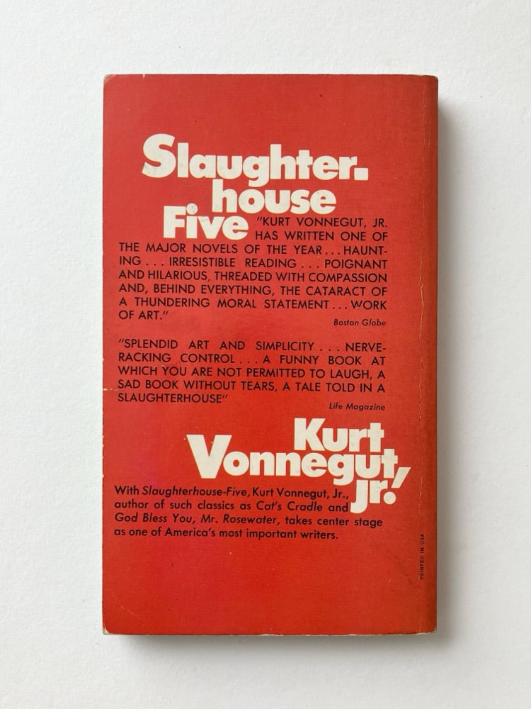 Slaughterhouse-Five or The Children's Crusade: A Duty-Dance with Death Image 2