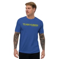 Image 19 of Team Human 03A Fitted Short Sleeve T-shirt