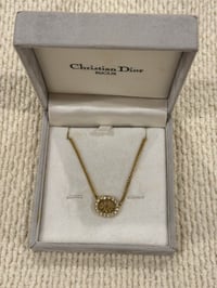 Image 1 of Vintage Christian Dior Gold-Tone Necklace