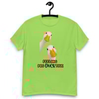 Image 1 of Unisex classic tee, Productive Duck Funny Tee