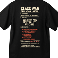 Image 1 of Operation Order for Class War - Front - PRESALE
