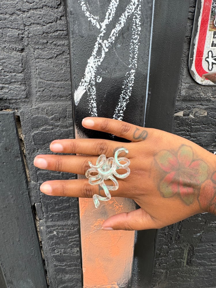 Image of Flexi rod ring (iridescent)