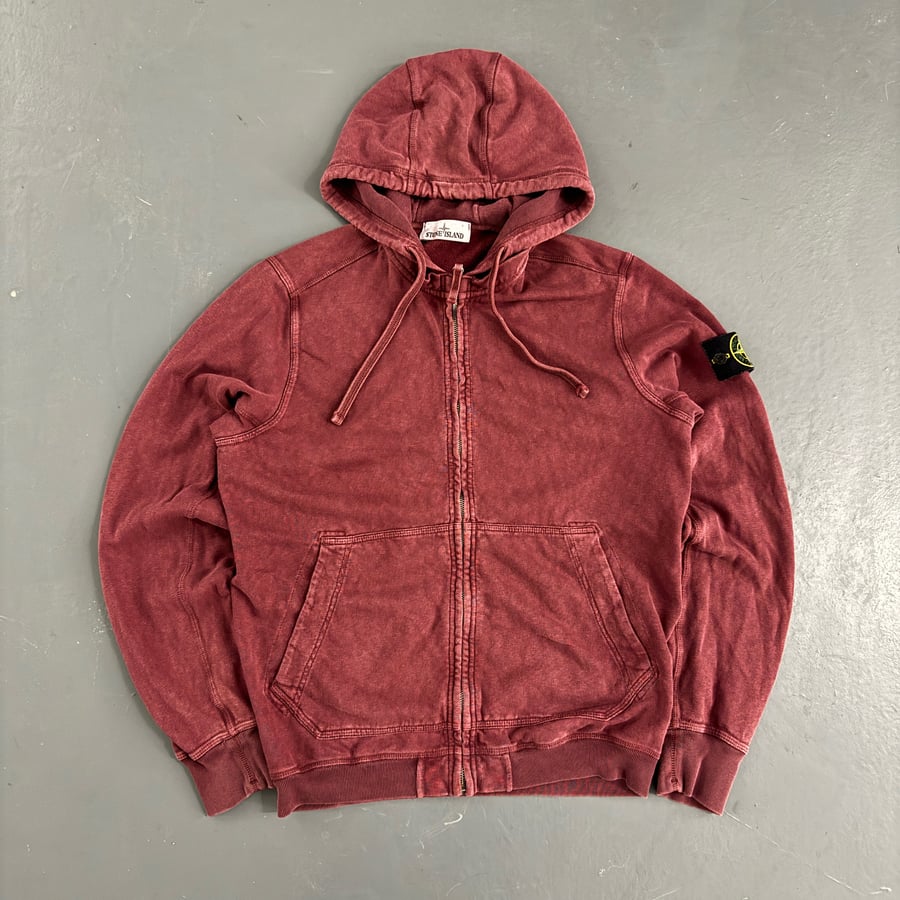 Image of AW 2017 Stone Island zip up hoodie, size medium