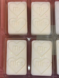 Image 3 of Mr & Mrs wedding gift box with wax burner 