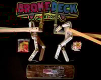 Image 2 of Gen1 Samurai Block’em Pop’em WoodBots with weapon set of 2