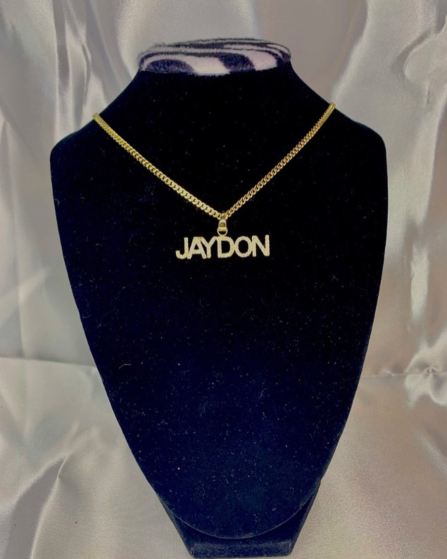 Image of Dazzled Out Name Chain