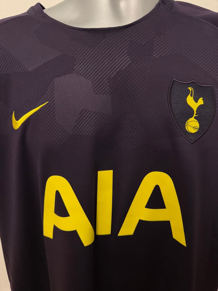 Image of PRE ORDER: Tottenham Hotspur “LLORENTE 18” 2017/18 Third Shirt + UCL patches (XL)