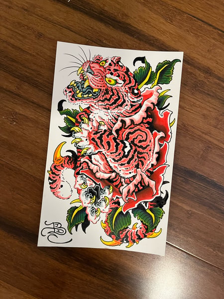 Image of Tiger rose 