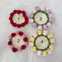 Image 2 of Crochet Flower Pot Coasters 