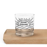 Image 1 of DS "Gone Fishing" Glass