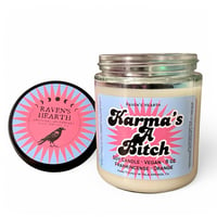 Image 1 of Karma’s a Bitch Candle