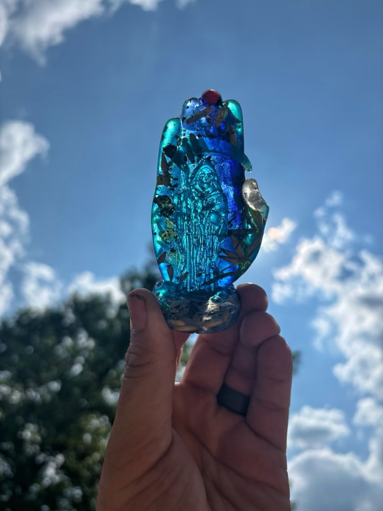 Blue Altar Hand