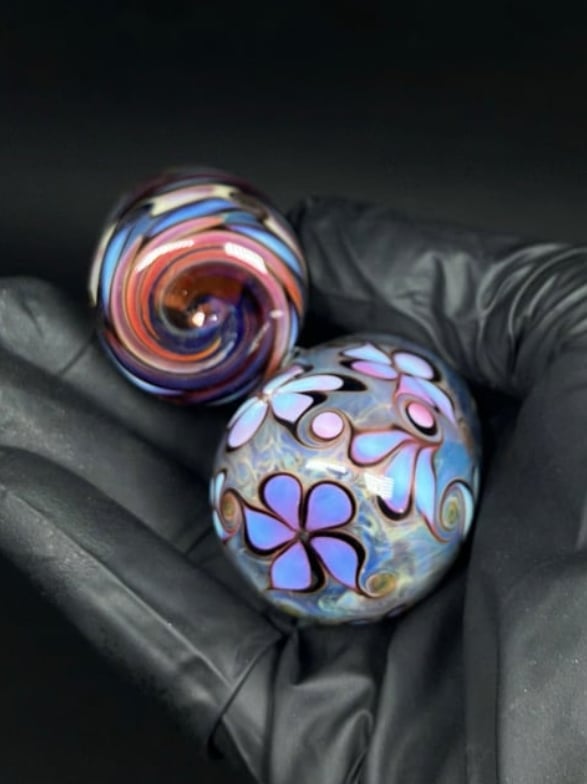 Violet Iris Mini Jar Set Image 2