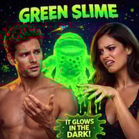 Image 1 of The Green Slime Glow-In-The-Dark Toy Figure 