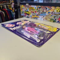 Image 3 of Kenner The Real Ghostbusters Fright Features Janine Melnitz & Tickler Ghost Figure (Carded)