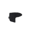 Charcoal Boucle Putter Cover