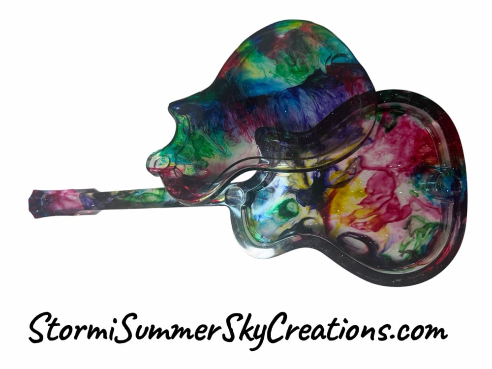 Image of Guitar Magnetic Trinket box