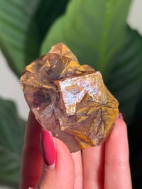 Image 2 of NATURAL RAINBOW IRIDESCENT CUBIC FLUORITE -CHINA- T