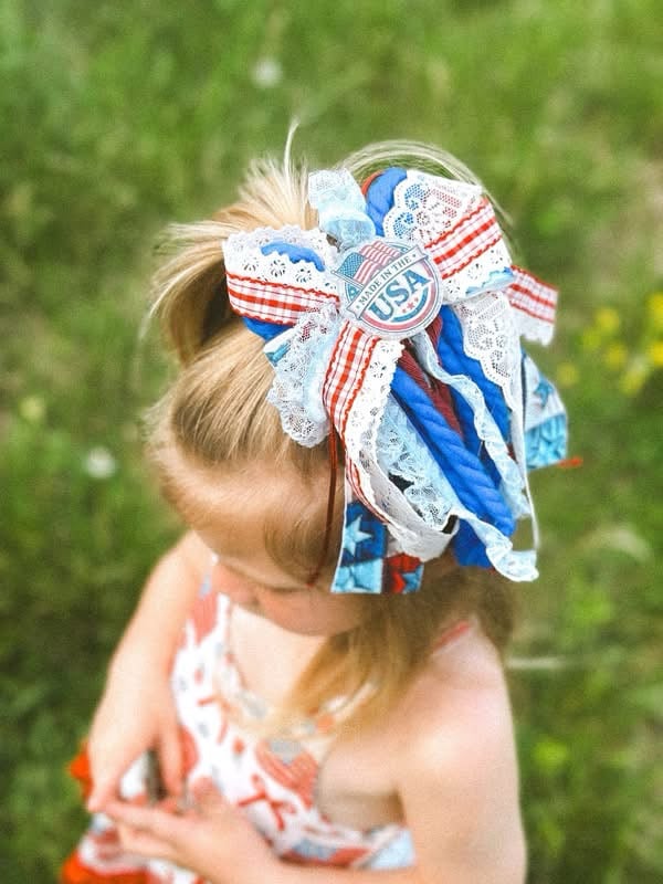 Image of WHIMSY BOW ADD ONS — 4TH OF JULY