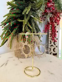 Image 4 of Crystal Sun Earrings