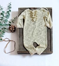 Image 1 of Newborn girls onesie - Amelie | golden
