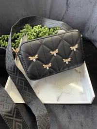 Image 1 of Black mini crossbody bag